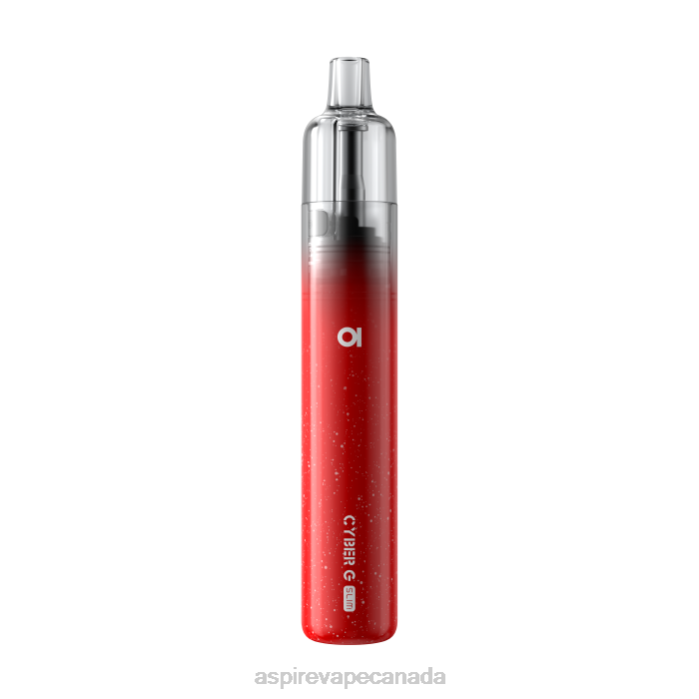 Aspire Cyber G Slim Red 2X6D26 - Aspire Ecig Canada