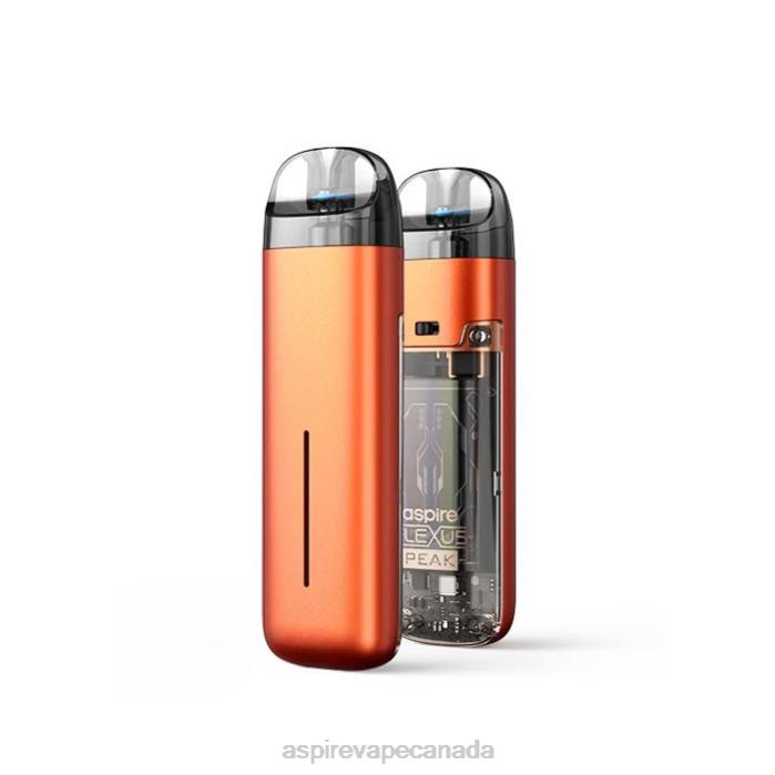 Aspire Flexus Peak Amber Orange 2X6D4 - Aspire Vape Amazon