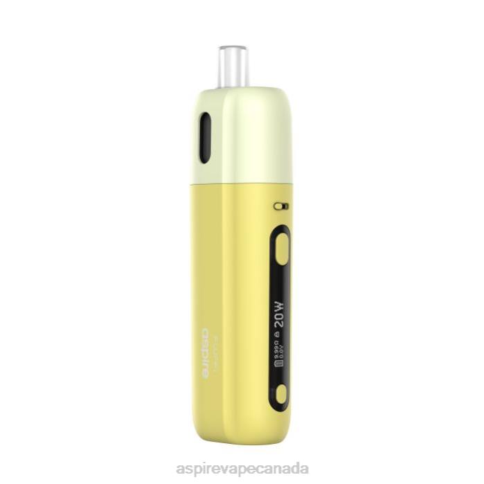 Aspire Fluffi Kit Yellow 2X6D13 - Aspire Vape Pen