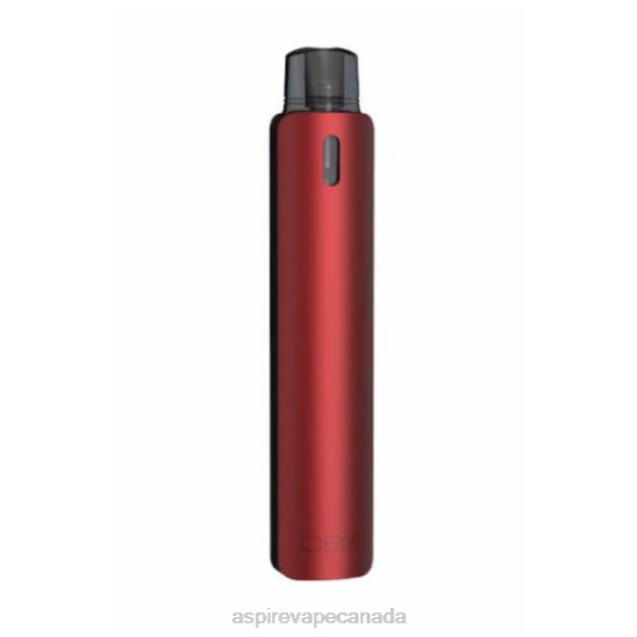 Aspire Oby Kit Garnet Red 2X6D125 - Aspire Vape Price