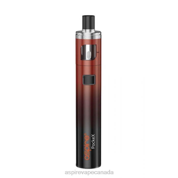 Aspire Pockex Anniversary Edition Kit Red Gradient 2X6D120 - Aspire Vape Tank