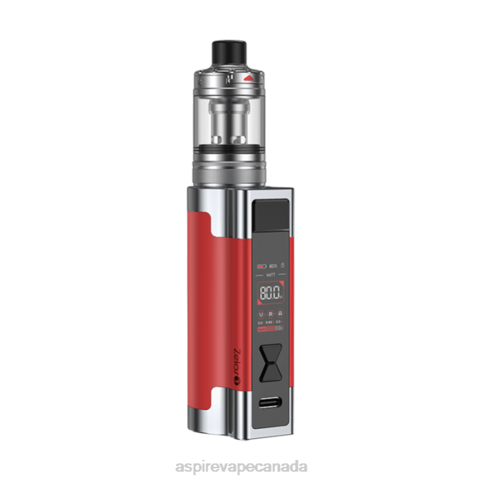 Aspire Zelos 3 Kit Red 2X6D96 - Aspire Ecig Canada