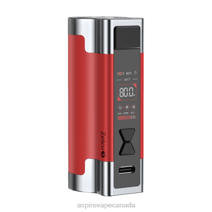 Aspire Zelos 3 Mod Red 2X6D196 - Aspire Ecig Canada