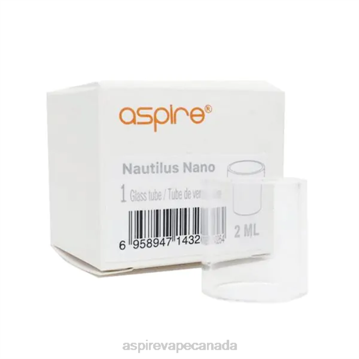 Aspire Nautilus Nano Replacement Glass Tube2X6D283 - Aspire Vape Pen