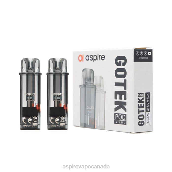 Aspire Gotek Pod (Re-Filled Edition 4.5 Ml) Compitable With Gotek X And Gotek S2X6D232 - Aspire Vape Ottawa